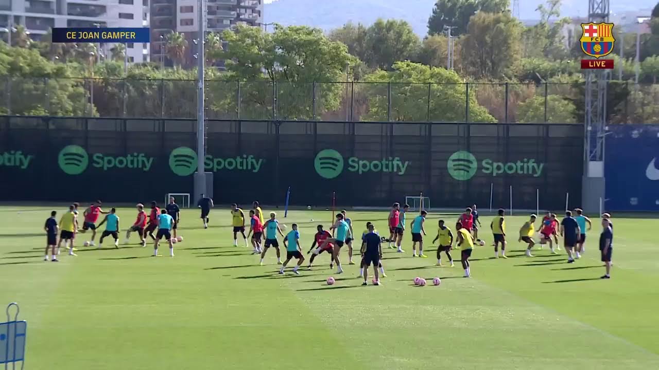 🔴 FULL LIVESTREAM: BARÇA TRAINING SESSION