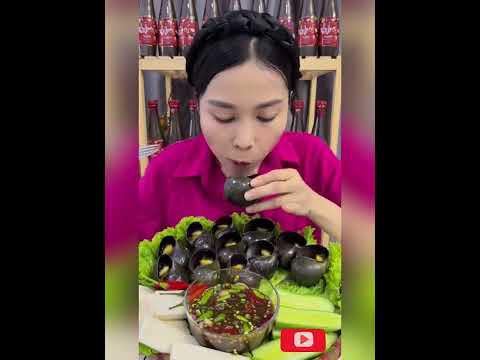 Video Ốc Bươu Hấp Sả Chấm Mắm Thái Siêu Cay | Sương JB - youtube