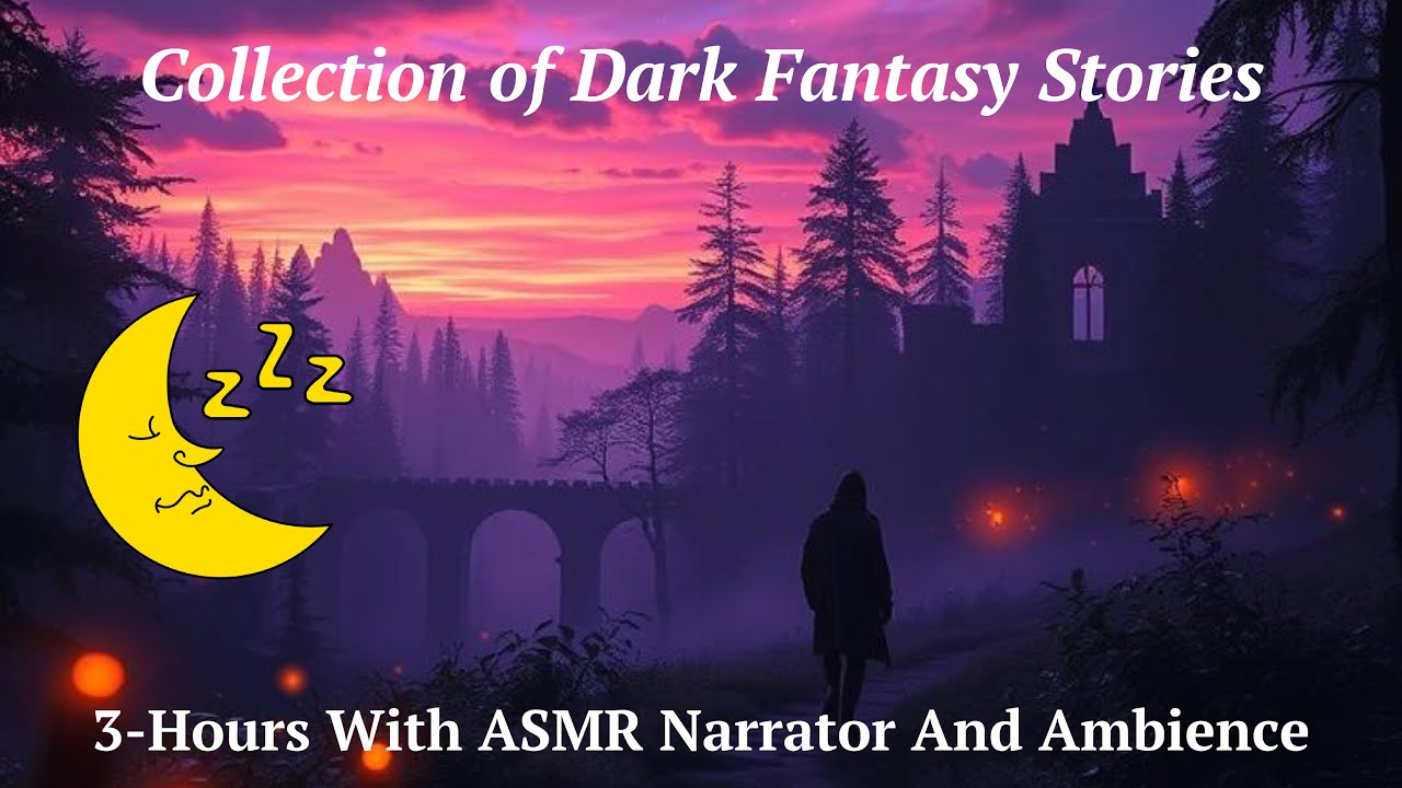 3-Hour Dark Fantasy Sleep Story Compilation | ASMR Narration + Nature Ambience