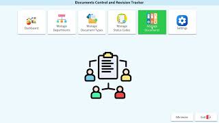 Microsoft Access Document Control & Revision Tracking System | Documents Management Software Demo