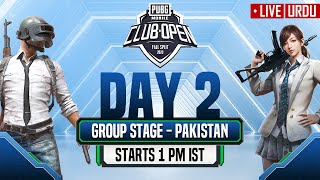 [Urdu] PMCO Pakistan Group Stage Day 2 | Fall Split | PUBG MOBILE CLUB OPEN 2020