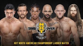 NXT Takeover: New Orleans: NXT North American Championship 6-Man Ladder Match