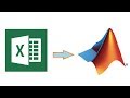 Loading Data From Excel and Plotting in Matlab