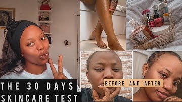 Skincare for beginners I tried a nigeria skincare brand for 30 days see transformation and result