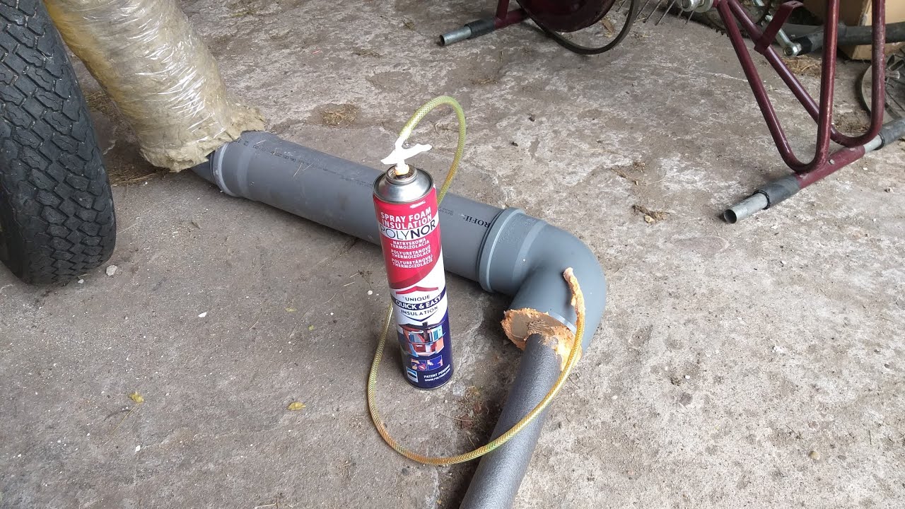 How to make a Polynor heatinsulating preinsulated pipe. Pipe