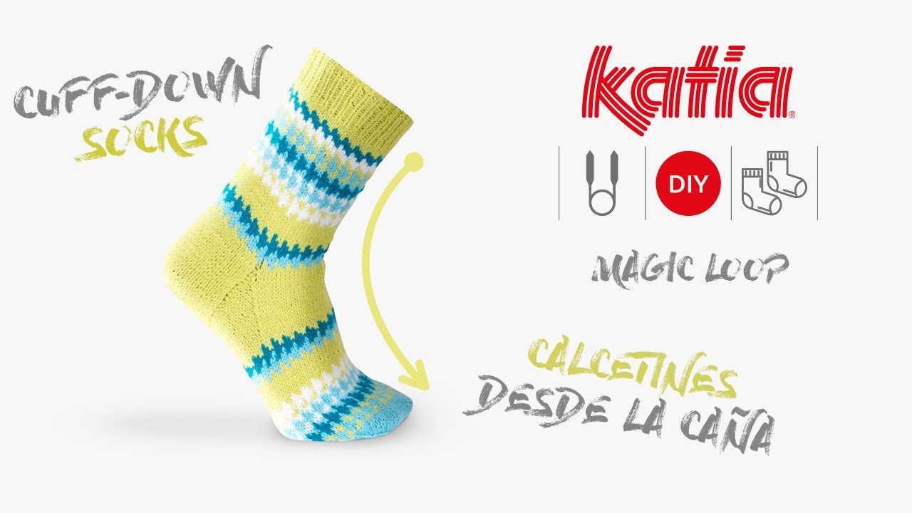 🧦 Especial Calcetines ⭐ Cómo Tejer Calcetines desde la Caña con Magic Loop