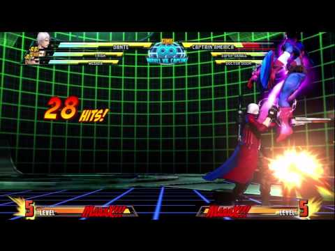 MvC3 Dante Devil Must Die Combo