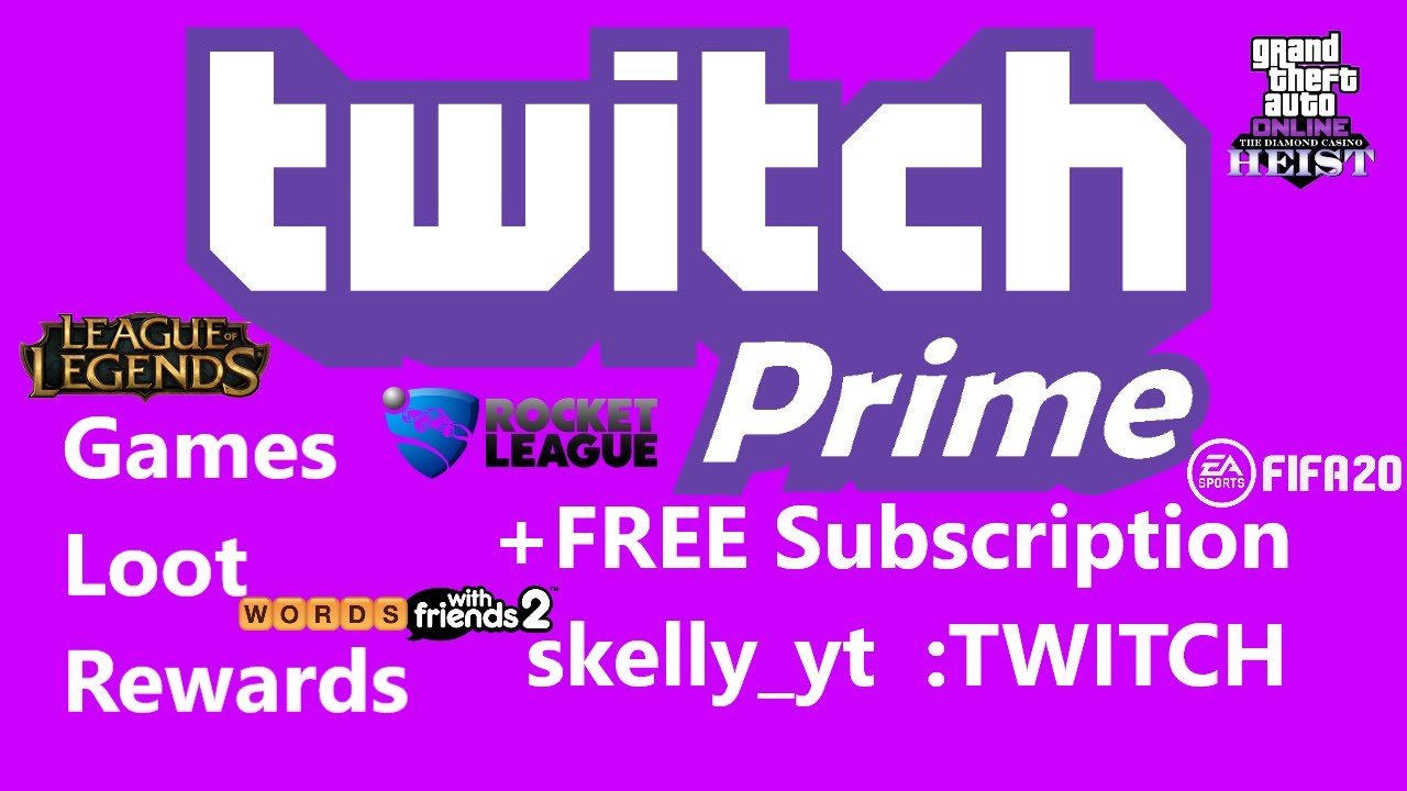 Twitch Prime Games, Loot & Rewards (Link in Description)