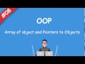 08 Oop Array Of Object And Pointers To Objects 