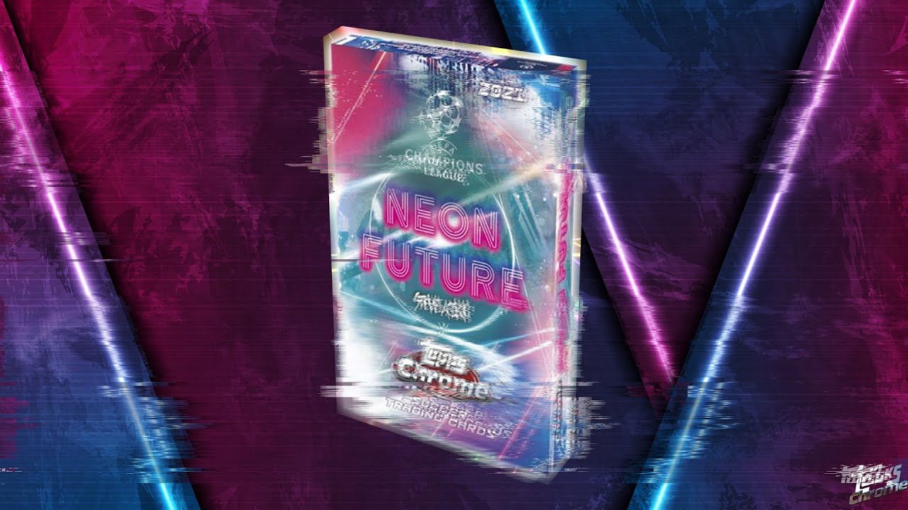 Set of the year?? 2021 Topps Steve Aoki Neon Future UEFA Champions League Hobby Box!