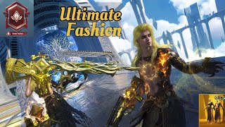 Newultimate CLOUD Courtyard set|| Original lumen- Famas || PUBG mobile