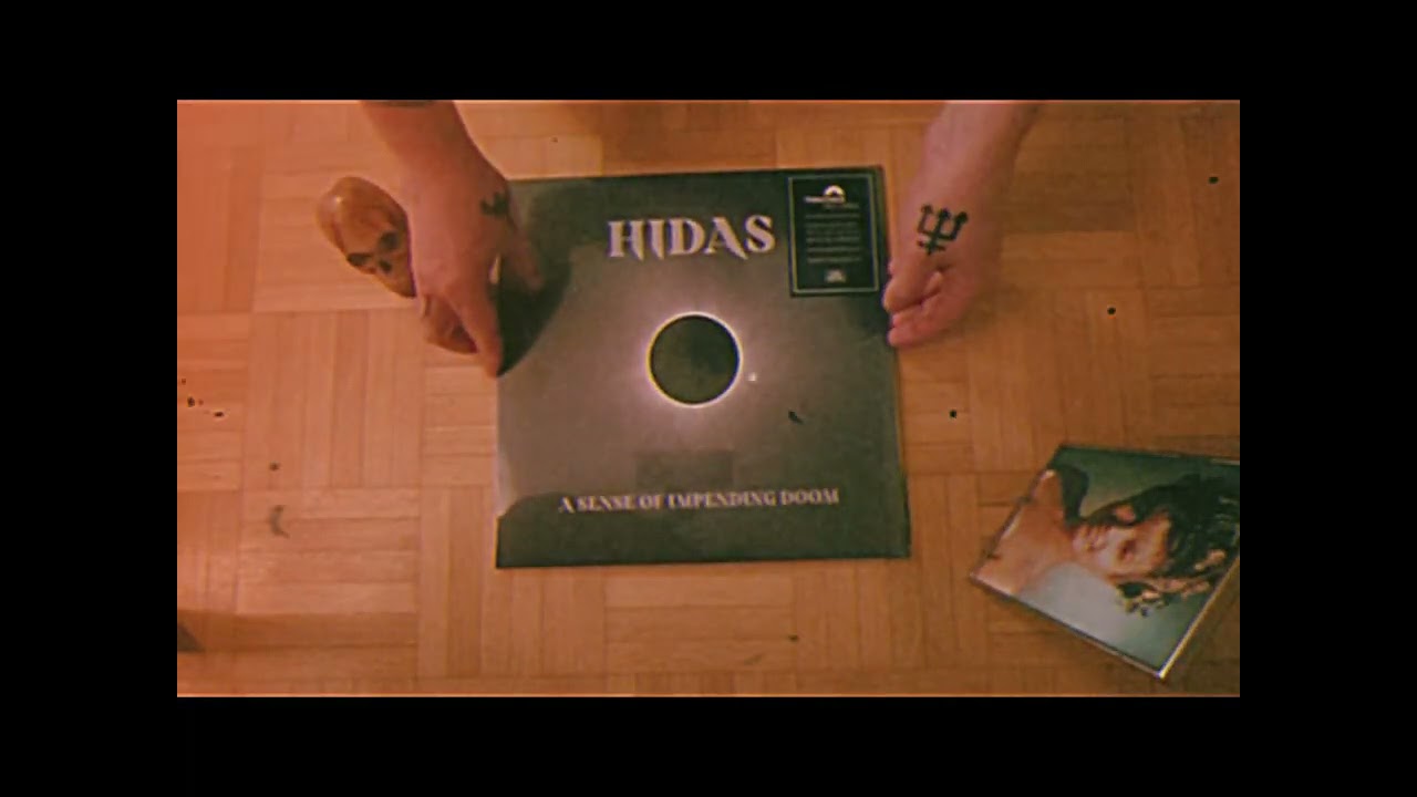 HIDAS - A SENSE OF IMPENDING DOOM Official Vinyl Album Unboxing