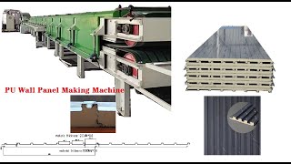 【ZHONGTUO】PU wall panel greatwall type design roll forming machine