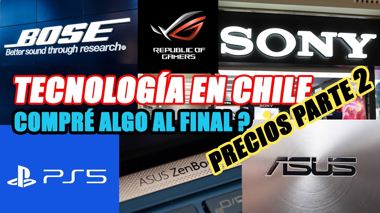 TECNOLOGÍA PRECIOS DE CHILE Parte2 - ASUS - BOSE - PS5 - MARSHALL -  - Cómo se compra en Falabella ?