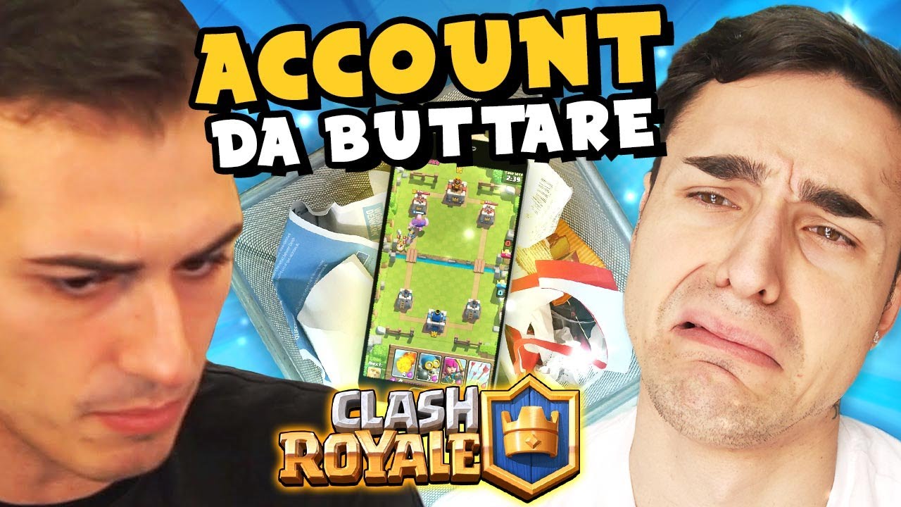 GRAX MI DA UNA BRUTTA NOTIZIA su CLASH ROYALE! [ACCOUNT DA BUTTARE]