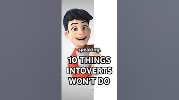 10 Things Introverts Will Never Do! #shorts