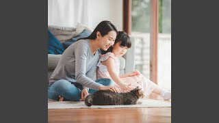 Purring Peace in Paws' Pause