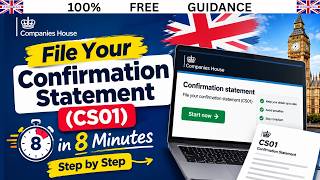 How to File a Confirmation Statement on Companies House | Step-by-Step Guide (CS01)