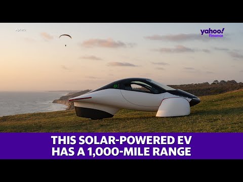 This solar-powered ev might be ‘the most efficient vehicle on the road’