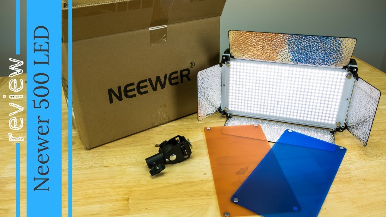 Neewer LED Light Panel Softbox for 660/530/480 LED Light - Outer 16.3'' x  6.5'', Inner 9.8'' x 8.7'', Foldable Light Diffuser with Strap Attachment  and Bag for Photo Studio Portrait Video Shooting Black