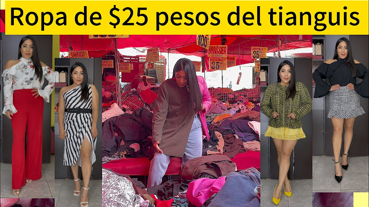 Ropa del Tianguis de $25 pesos todo esto encontré 😱✅
