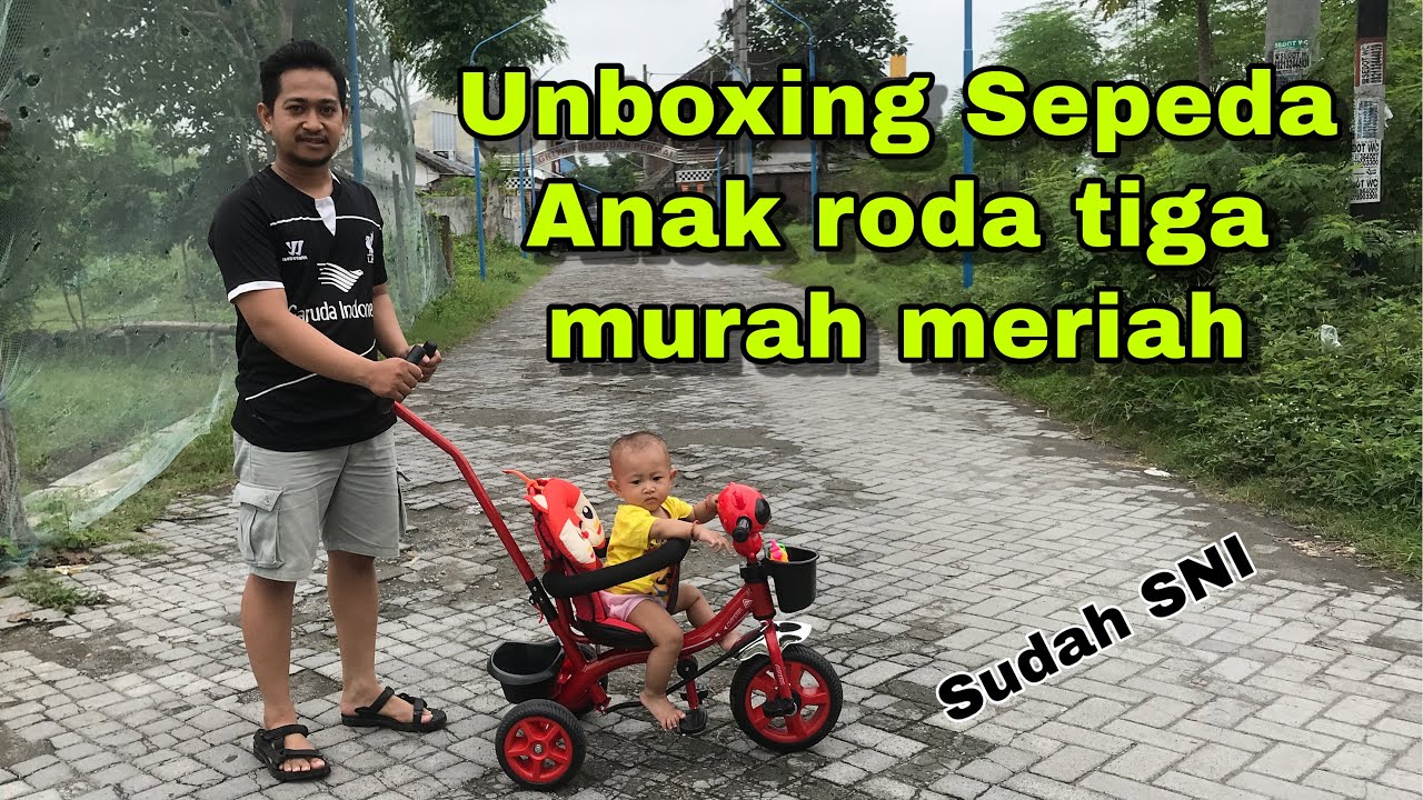 Cara merakit sepeda anak aviator 310-7 step by step - YouTube