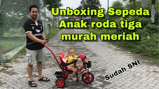 Cara merakit sepeda anak aviator 310-7 step by step
