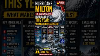 🌪️ How Does a Hurricane Become So Powerful 😱🌊
