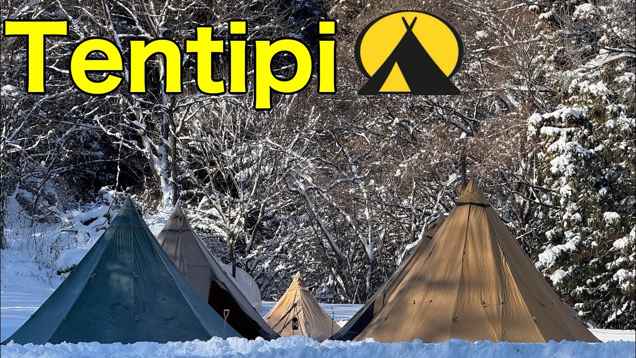 【絶品】ホルモンすき焼きとあさり鍋を満喫！おじさん達が薪ストーブでお籠もり雪中キャンプ