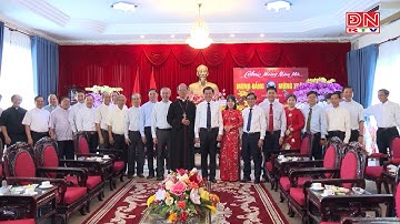 Tòa Giám mục Giáo phận Xuân Lộc chúc tết Tỉnh uỷ – HĐND – UBND – UB MTTQ Việt Nam tỉnh