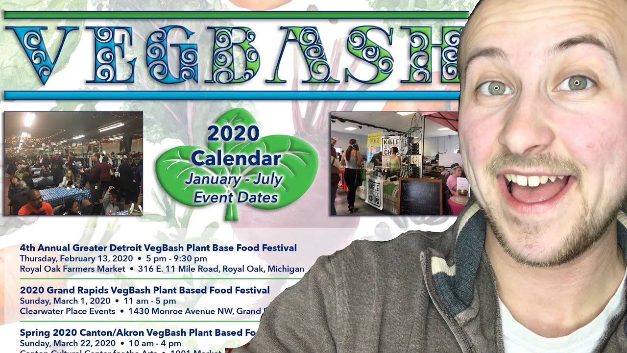EPIC VEGAN & VEGETARIAN FOOD FRENZY 2020 VegBash in Grand Rapids, MI