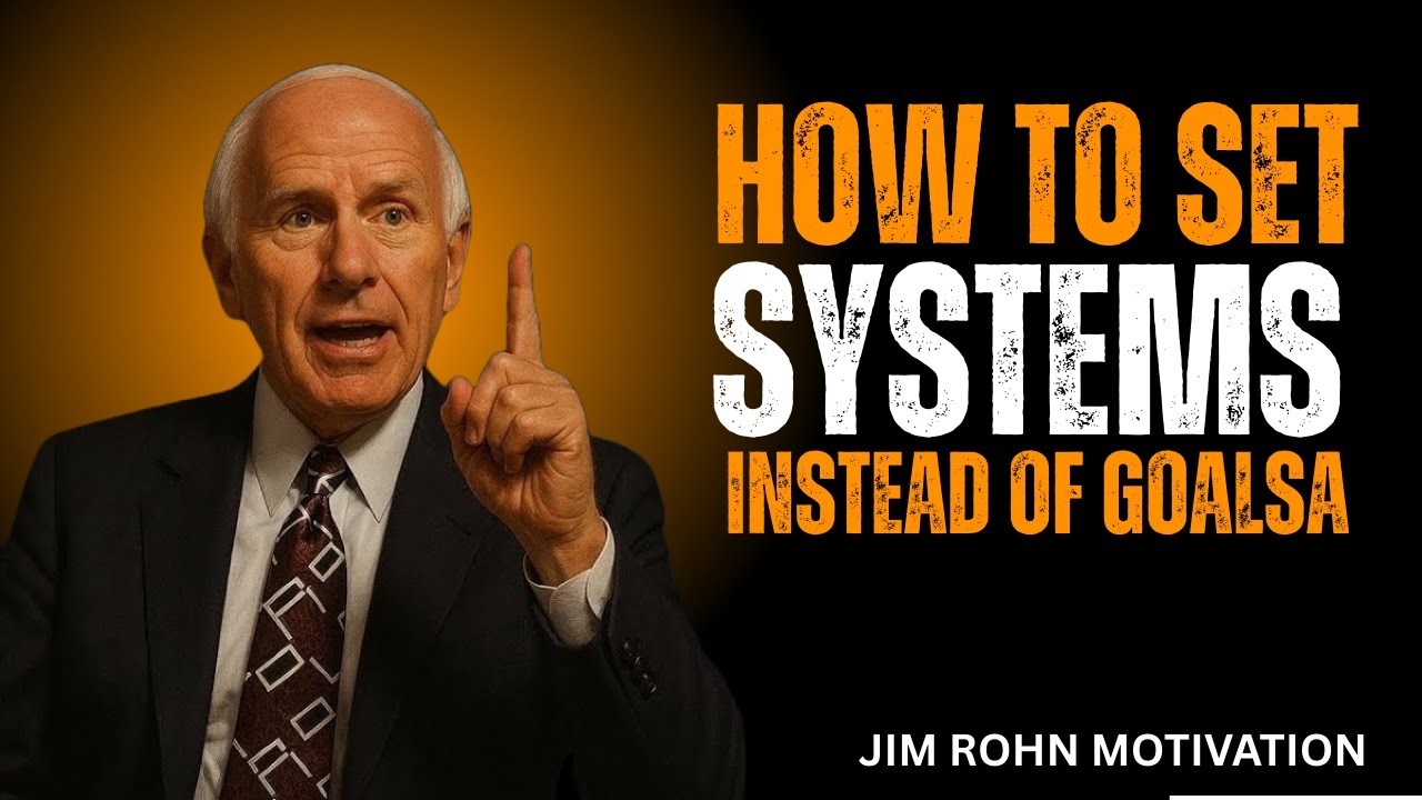 Build Systems, Not Goals – Best Short Motivation for Success & Discipline