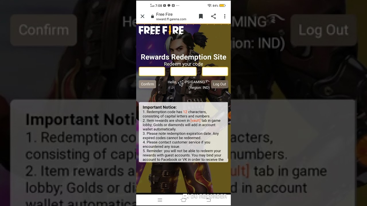 How to solve the problem of website crash /free fire