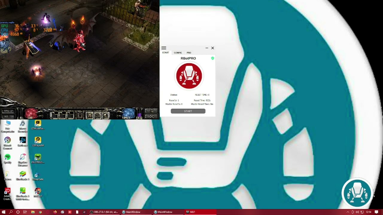 explicaçao de como usar Rbot [  Bot Para Reset MuAwaY 2021 ]