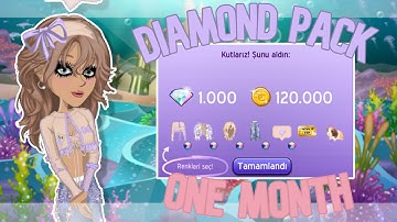 BUYING A DIAMOND PACK + ONE MONTH STAR VIP