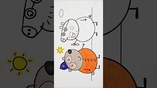 Peppa Pig Coloring Pages for Kids 902