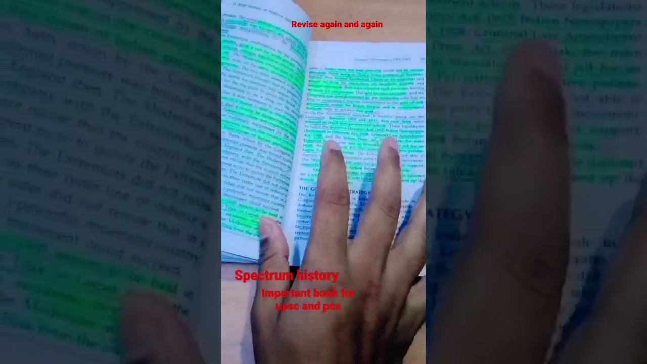 spectrum modern history for upsc and pcs