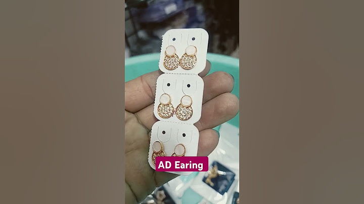 AD New Earing Latest Collection #adearing #earings #jwellerygodam