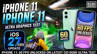 ₹10,000?🤑 • iPhone 11 60 FPS Gaming Test (2026) • High Graphics😱 •BGMI 🔱