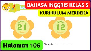 Kunci Jawaban Bahasa Inggris Kelas 5 Halaman 106 Kurikulum Merdeka Today Is Monday Januari 21