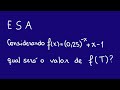 Questão da ESA || Matemática