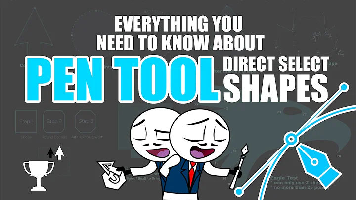 Master the Pen Tool in less than 25 Minutes | Photoshop Hands-On Tutorial
