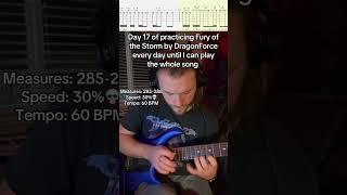 Fury of the Storm Day 17  #dragonforce #guitar #metal #guitarist #guitarsolo #music #musician
