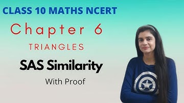 Class 10 maths/Triangles/SAS Similarity/NCERT