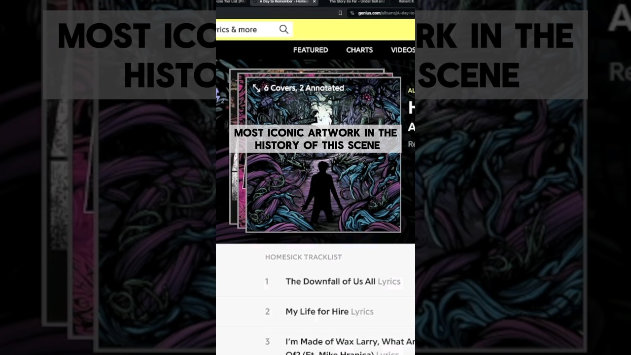 IS HOMESICK BY A DAY YO REMEMBER A CERTIFIED HOOD CLASSIC? #adaytoremember #metalcore #poppunk