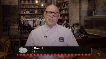 Dan Hong - apprentice chef video