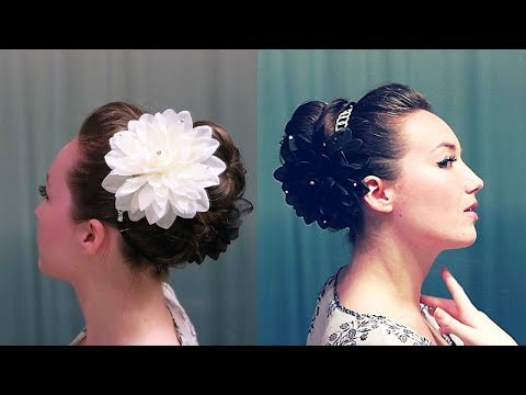 Bellydance Hair Updo Tutorial Magnolia