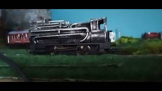 New Steampunk locomotive! + Four Coaches