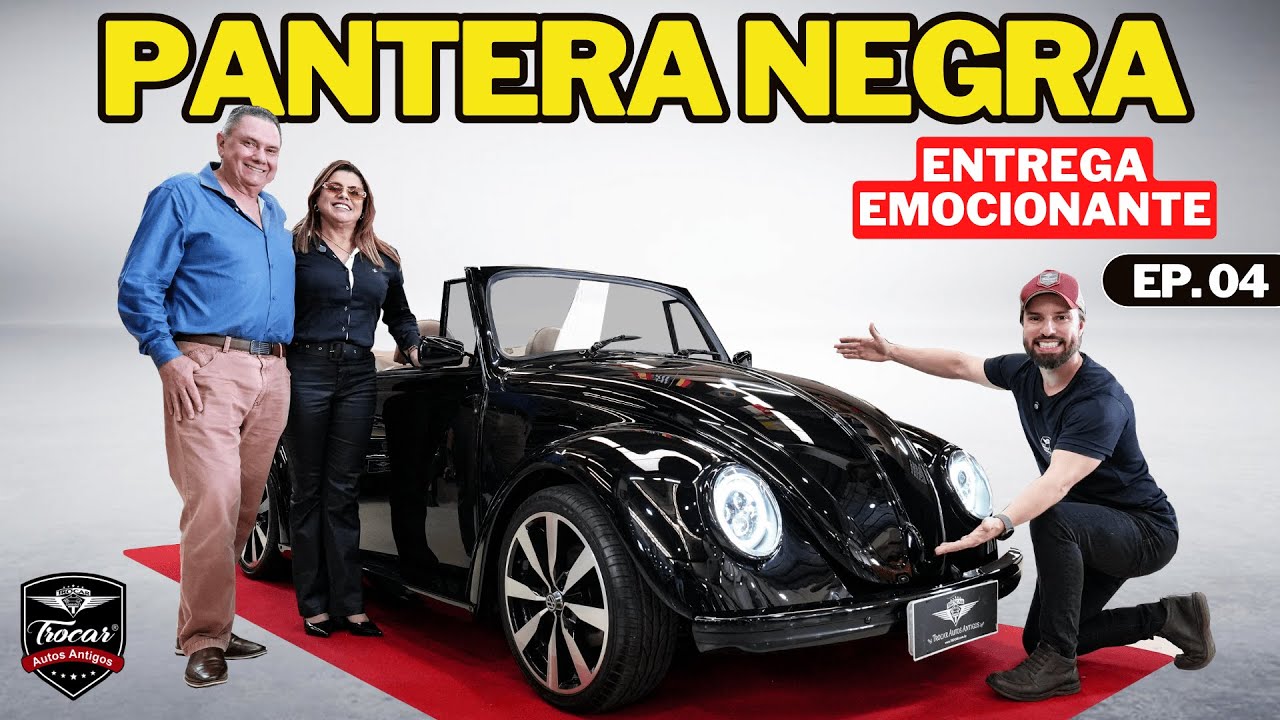 ENTREGA EMOCIONANTE! 🖤 Fusca 1969 ‘Pantera Negra’ PRONTO pra brilhar! | Ep.04