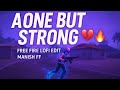 Free Fire Lofi Edit 💔 | Slow Motion Montage | Alone Warrior | Manish FF #freefire #video #montage